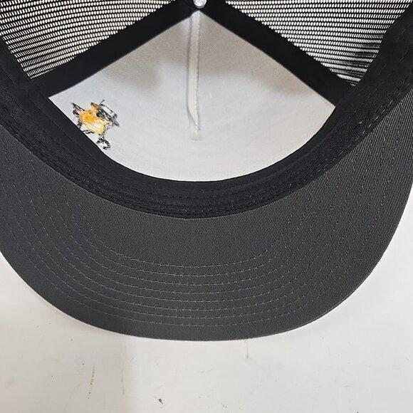 Mr. Peanut Trucker Hat Mesh Cap Snapback Gray Hat Adjustable Yupoong - Picture 6 of 7